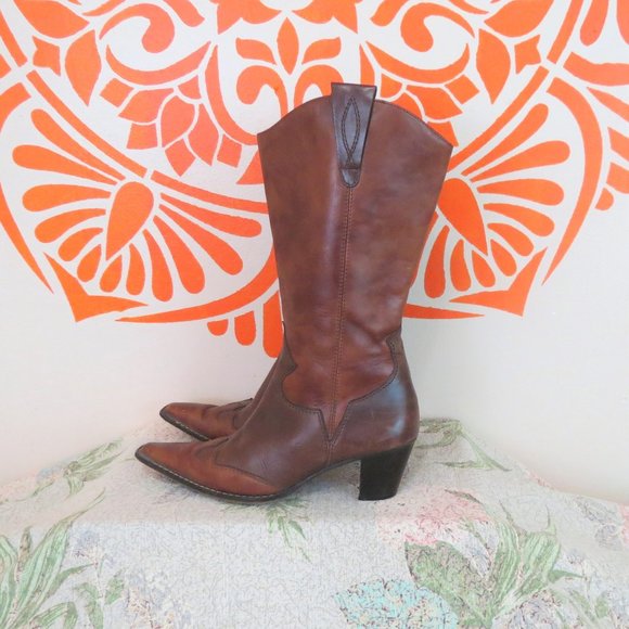 Paul Green Shoes - Paul Green High Heel Cowgirl Boots 5